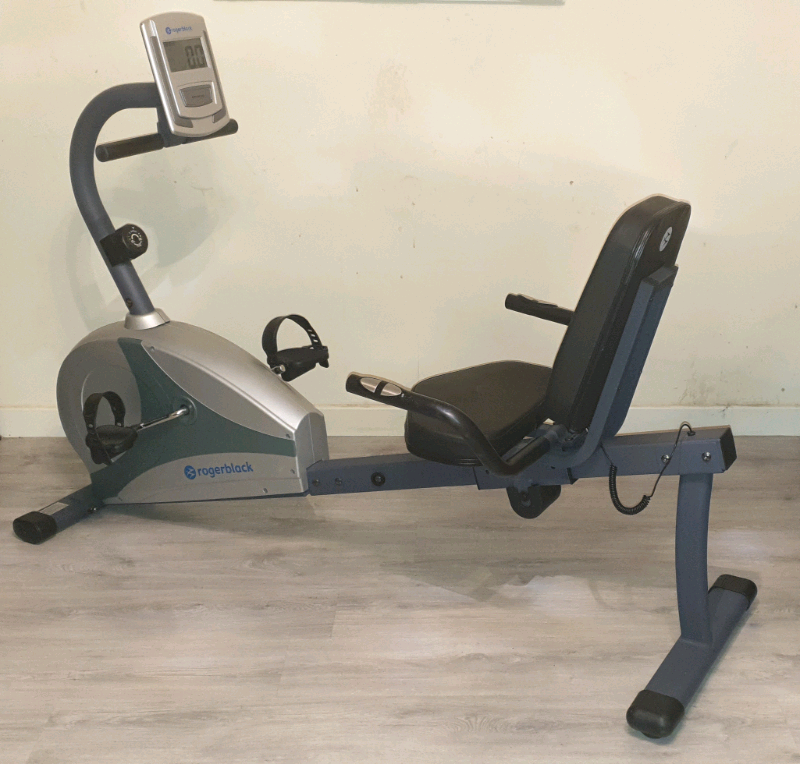 roger black recumbent exercise bike